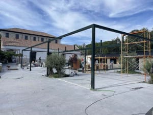 Instalación acristalamiento MON, El Pardo COMPASS RESEARCH