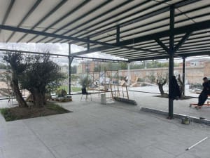 Instalación acristalamiento MON, El Pardo COMPASS RESEARCH