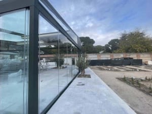 Instalación acristalamiento MON, El Pardo COMPASS RESEARCH