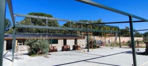 Instalación acristalamiento MON, El Pardo COMPASS RESEARCH