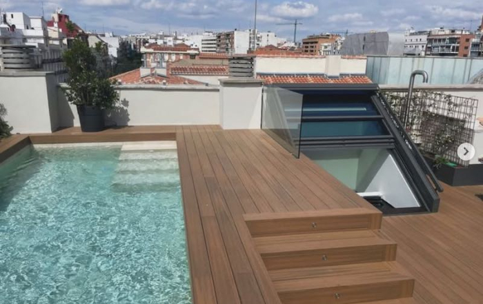 Techo móvil motorizado T-7000 RPT 4 instalacion cierre motorizado compass research